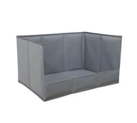 Indoor Pet Toilet - High Walls plegable impermeable 50 x 40 x 20 cm, portátil Dog Pee Tray | Dog Litter Box for Home Apartment Balcony Porch Patio Living Room Outdoor Use | Training Tray for Puppies