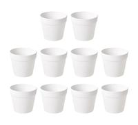 Indoor Plant Pots, Leakproof Portable Containers, Decorative Garden Organizer for Home, Plant Holder Solution, 9x7cm Compact Pot for Desks Bookshelves Windowsills Offices Patio Balcony Use