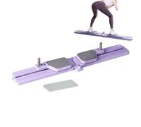 Indoor Ski Machine for Home, Split Body Cardio Exerciser, Total Body Fitness Trainer for Pilates, Yoga, Rehabilitation, Apartment Gym, Low Impacts Workout, 59.06x5.91x5.51 Inches
