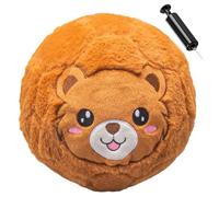 Indoor Soccer Ball - Plush PU 20cm | Soft Plush Soccer Ball, Indoor Safe Training Interactive Toy For Kids | For Home Bedroom Living Room School Birthday Holiday Use