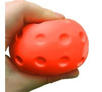 Indoor Training Pickleball Ball - Soft Standard Size Pickleball Training Ball | Low Noise Picklebâll Bàll | PU Foam, 7.4cm, 30g, Quiet Noiseless Practice Bàll, For Beginners Professionals, Indoor Back