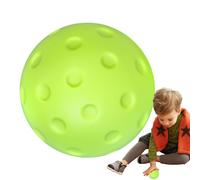 Indoor Training Pickleball Ball, Standard-Sized Silent Practice Ball, Soft Impacts Noise-Reducing Design for Living Room Garage Backyard Use Ideal for Beginners and Pro Players 2.91x2.91x2.91 Inches