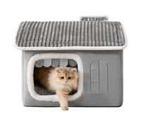 Indoor Winter Cat House | Cozy Washable Kitten Bed House | Multipurpose Reusable Sleeping Bed For Cats, Ideal For Home and Pet Shops To Keep Pets Warm and Comfy
