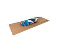 Indoorboard Wave Tabla de equilibro + Esterilla + Rodillo Madera/Corcho