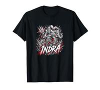 Indra Hindú Dios del Trueno Guerrero Épico Indra Camiseta