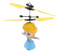 Inducción Flying Quadcopter Dolls Princesa Juguete Interactivo para Niños Interior Al Aire 2.3oz ABS