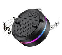 Induction Audio Stand - RGB Light Wireless Speaker Phone Holder for Desk Use | Sound Amplifier Dock with Color Changing Base, Portable Audio Playback Support for Home Office Travel