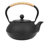 Induction Cast Iron Teapot - Enameled Interior Stove Top Kettle, Boiling and Brewing Tea for Home, Kitchen, Restaurant, Camping, Induction Cooker | Strong Construction, Heat Efficient, Easy Pour