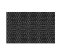 Induction Mat, Silicone Stove Protector, Anti-Slip Fireproof Outer, Scratch Resistant Shield, Ideal for Kitchen Cooking Use, Size 30.71x20.47 Inches, Black Color, 1 Piece
