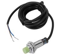 Inductive Proximity Switch, Precision 4mm Detection, Industrial Sensor, Durable Reliable NC 2-Wire AC110-220V for Factory Automation Engineers and Machinery Maintenance