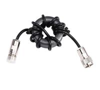 Inductor de onda corta HF 1,8-50 MHz 1:1 Balun Anti-Interferencias Alta Potencia FT8 Anillo magn??tico dedicado de n??quel-zinc 62 mm