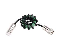 Inductor de onda corta HF 1,8-50 MHz 1:1 Balun Anti-Interferencias Alta Potencia FT8 Anillo magn??tico dedicado de n??quel-zinc 50 mm Verde