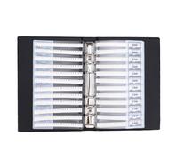 Inductor Sample Book, 50 Pieces 42 Values 0201 Series SMD Capacitor Assortment Kit, for Electronics Prototyping Repairs, Maintenance, Teaching Capacitance Meters