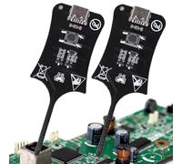 Inductor Tester | 2-Piece High Sensitivity Precision | Motherboard Quick Fault Check Tool | Maintenance Detection Circuit Board Motherboard Phone PC