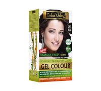 Indus Valley - Kit de tinte para el cabello de gel marrón claro 5.0