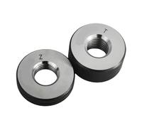 IndusTradCorp Calibre de Rosca métrica M27-M29 de 6 h, Calibre de Rosca Externa, 1*GO+1*NOGO, Calibre de Rosca Fina, M27 M28 M29 X 0,5 0,75 1,5 1 2(M28X0.75 6h)