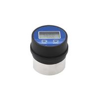 IndusTradCorp Caudalímetro de Engranajes ovalados de Alta precisión, con Pantalla Digital Inteligente, Sensor de caudal de líquido, Rosca Interna G3/8, G1/2, G3/4 y G1.(G1)