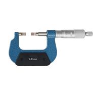IndusTradCorp Micrómetros, Tipo A 0,75 mm de Espesor, Tipo B 0,4 mm de Espesor, Rango de medición 0-175 mm, Graduación 0,01 mm(0-25mm A)