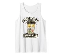 Industria de Servicios Club de Trauma Industria hotelera Humor Camiseta sin Mangas