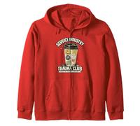 Industria de Servicios Club de Trauma Industria hotelera Humor Sudadera con Capucha