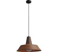 Industria Lámpara Colgante Marrón Antiguo Hecho a Mano Ø45cm Alta Calidad