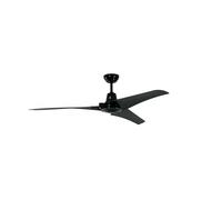 Industria Ventilador de Techo Vourdries Negro Inclusive Interruptor Pared 142 CM