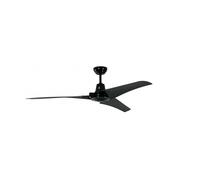 Industria Ventilador de Techo Vourdries Negro Inclusive Interruptor Pared 142 CM