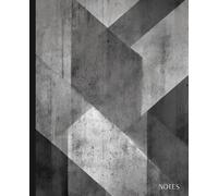 Industrial Concrete Themed Professional Notebook for Office, Business, and Everyday Note-Taking: Minimalist Gray Concrete Cover | Sleek 120-Page ... for Work, Meetings, and Organized Writing