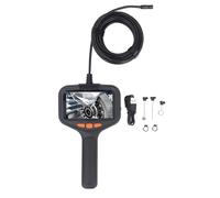 Industrial Endoscope 1920x1080 HD Display 8mm Lens Handheld Inspection Camera 5 Meter Cable for Car Pipeline Detection Black