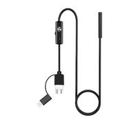 Industrial Endoscope Inspection Camera - IP67 Waterproof Scope Instrument, Portable Diagnostic Viewing Device | 11.4 Ft Flexible Cable Observation Equipment, High Clarity Internal Analysis Tool