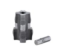 Industrial grado 1/2 "3/4" tubo de PVC Abrelatas de rosca interior para rosca precisa taladro eléctrico compatible con rosca de plástico grifo