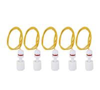Industrial Liquid Level Float Switch, 5PCS Pack, PP Plastic with Magnetic Sensor for Water Tank Pool Level Control, Model P3508