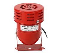 Industrial Motores Alarma Campana de Acero Rojo Mini Cuerno Sonido Buzzer Sirena Ruidoso Dispositivo Advertencia para vehículos Barcos Camiones