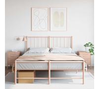 Industrial Nightstand Set of 2 Pink Steel Bedside Tables with 2 Drawers, 36x39x50.5 cm, Sturdy Metal End Table for Bedroom Living Room, Modern Storage Side Table with Wall Mounting Kit