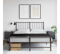 Industrial Nightstand Set of 2 with 2 Drawers, Steel Anthracite Gray Side Table 36x39x50.5cm, Sturdy Metal Bedside Table for Bedroom Living Room, Easy to Clean Multifunctional Storage Furniture