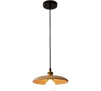 Industrial Pendant Light Retro Wooden Chandelier - Personality Minimalist Pendant Light Hanging Lamp Ceiling Lighting Fixture,Pendant Ceiling Light