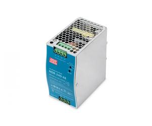 Industrial Power Supply 48V DC, 240W AC-DC, metal case, DIN rail mountable