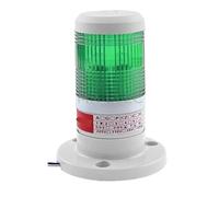 Industrial rojo amarillo azul verde torre de señal lámpara de advertencia pila de luz aparato de alarma 12V 24V 110V 220V(Blue 110V)