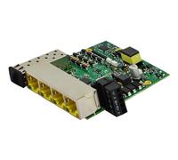 Industrial SFP & 4 Puerto sin Manejo Poe+ Gigabit Ethernet Interruptor,Integrado