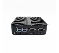 Industrial sin ventilador Mini PC Intel J4125 8/16 GB RAM 512 GB SSD Windows 10 PRO Dual-NIC LAN HDMI VGA WIFI Bluetooth COM (16 GB RAM 512 GB SSD)