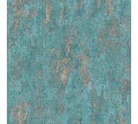 Industrial Informal Elegante Vinilo Pintado 10273-18 Azul Metálico Yeso Erismann