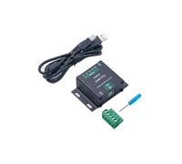 Industrial USB to RS422/RS485 Converter Adapter (FT232 + SP3485), Isolated USBSerial Module, USB-B Interface, 5P 5.0mm Screw Terminal, DIN Rail Mount, Up to 2Mbps, Stable Data Transfer