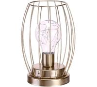 Industrial V-intage Table Lamp with Skeleton Shade Candlestick Night Lamp,Pendant Ceiling Light