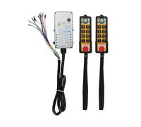 Industrial YU8+ Polipasto Control remoto con parada de crisis y características anticaídas Compatible con grúas transportadores y bombas de hormigón que funcionan a 800MHz (AC220V)