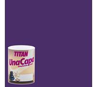 Industrias Titan. S.L 69630434 - Pintura plast mate 750 ml morada int. mono una capa titan