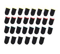 industrious 30 Piezas Cubierta de Dedo para Juegos Cubierta de Pulgar Juegos MóViles de Sudor Controlador de Transpirable de Cubierta de Dedo para PUBG