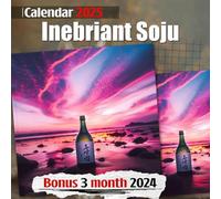 Inebriant Soju 2025: 15 Months of Cheers October 2024 to December 2025 Capturing the Spirit of Soju Perfect for Planning and Organizing in Large Size 8.5 x 8.5 Ideal Gifts