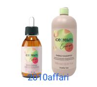 INEBRYA Energía Hielo Crema Energía Loción Energizante 125ML+Champú 1000ML -