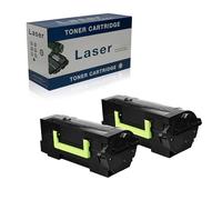 Ineecink Compatible Reemplazo De Cartucho De Tóner Para Lexmark B2865 B281X00 Para Usar Con Lexmark B2865 B2865DW MB2770 MB2770ADHWE Impresora,(Negro-30000 Páginas),2 pack