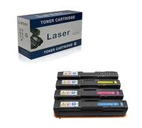 Ineecink Compatible Reemplazo De Cartucho De Tóner para Ricoh SPC340 407895 407896 407897 407898 para Uso con Ricoh Aficio SPC340 SPC340DN SPC340SF Impresora,4-Pack,4p